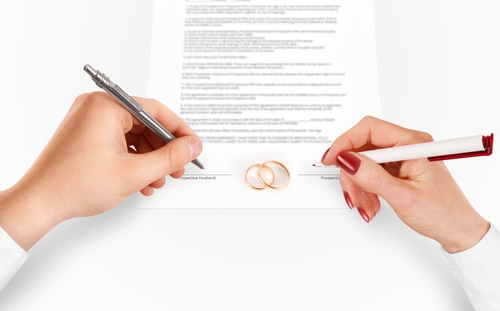 Nội dung của hợp đồng tiền hôn nhân