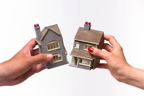 tách thửa đất khi ly hôn