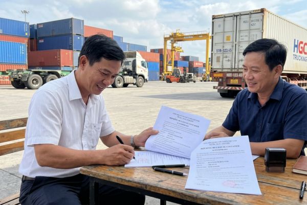 Hợp đồng mua bán xe Container