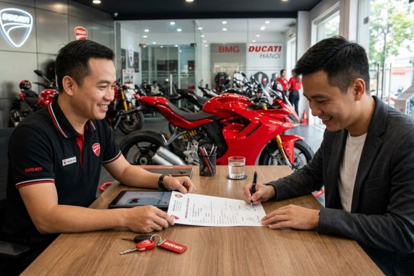Hợp đồng mua bán xe Ducati