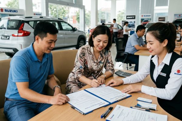 Hợp đồng mua bán xe Suzuki