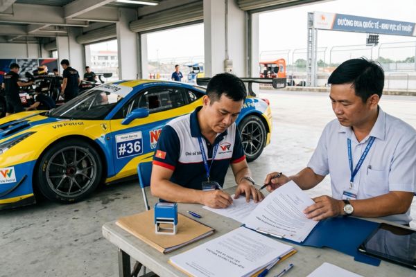 Quy định về mua bán xe đua