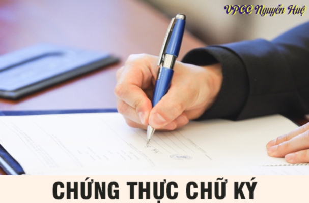 Chứng thực chữ ký